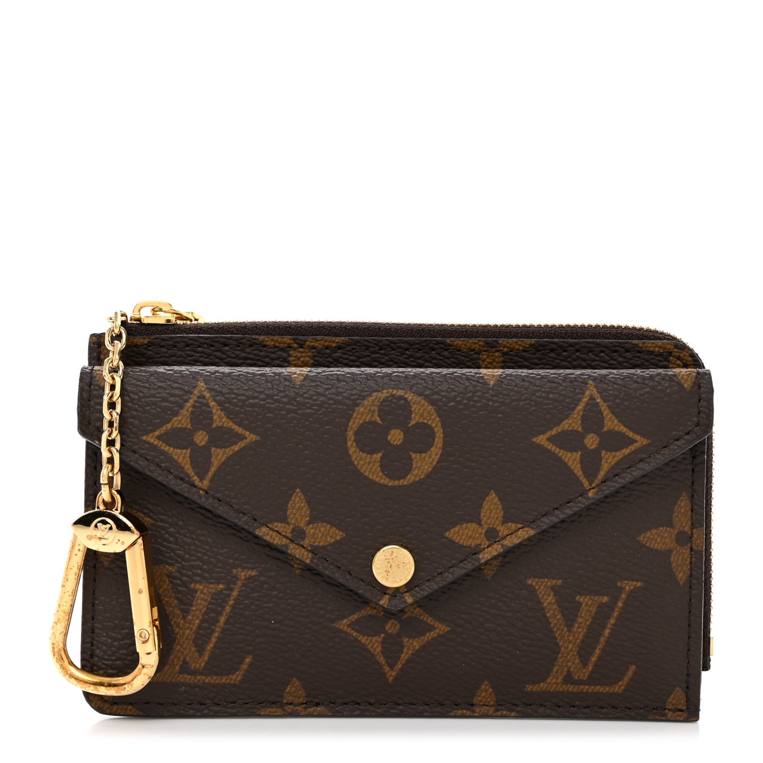Louis Vuitton Monogram Recto Verso Card Holder Black 1 of 7