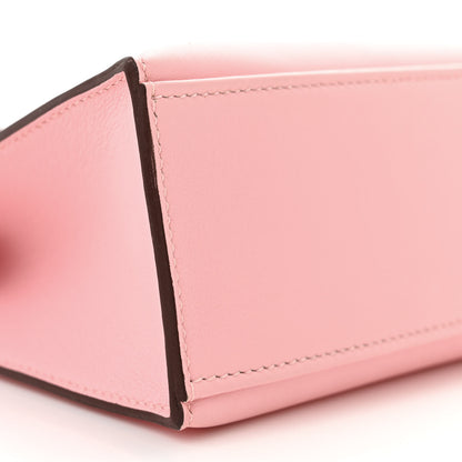 Hermes Swift Kelly Pochette Clutch Rose Sakura 8 of 10