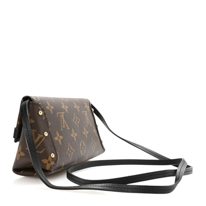 Louis Vuitton Monogram Sac Triangle PM Black 3 of 10