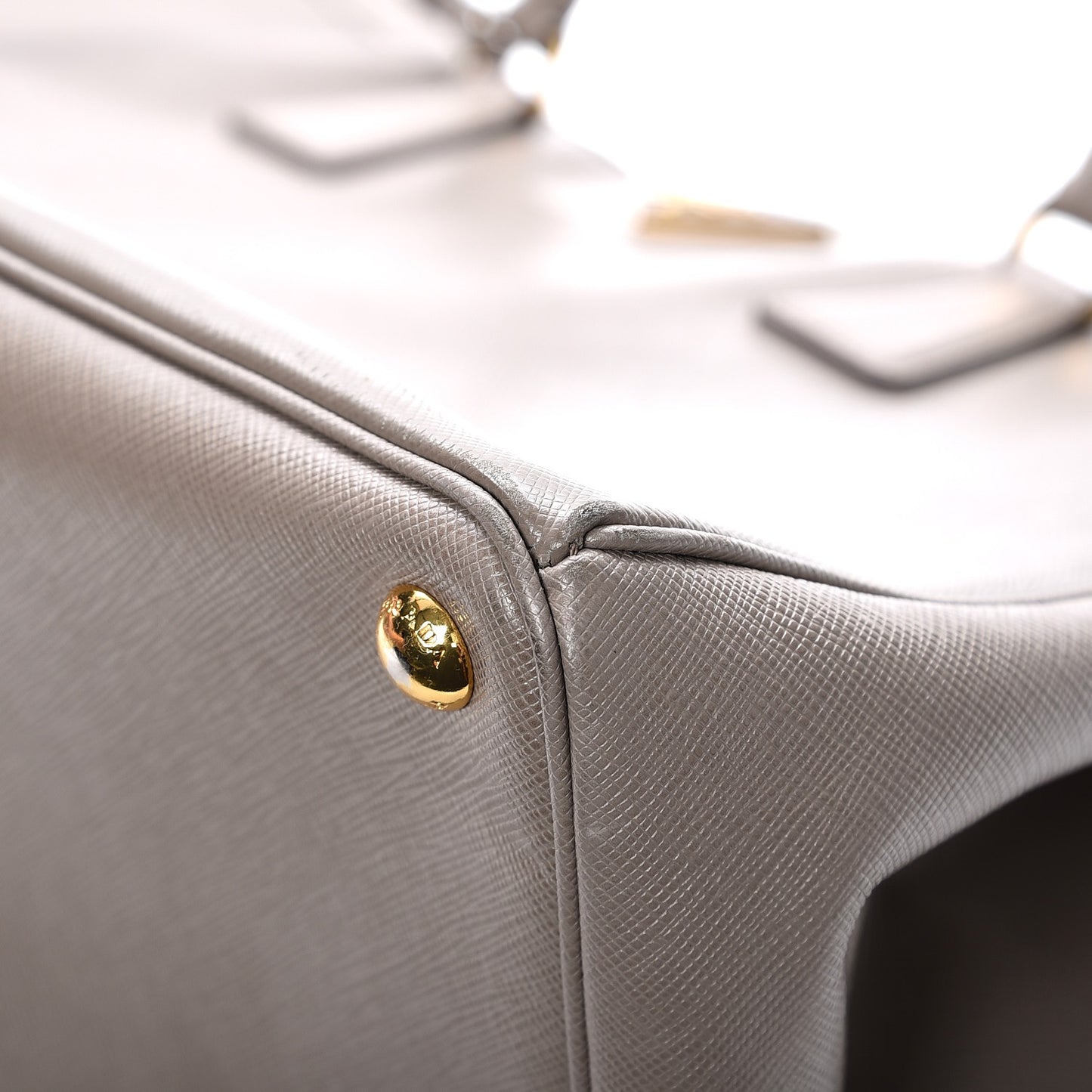 Saffiano Lux Large Tote Argilla