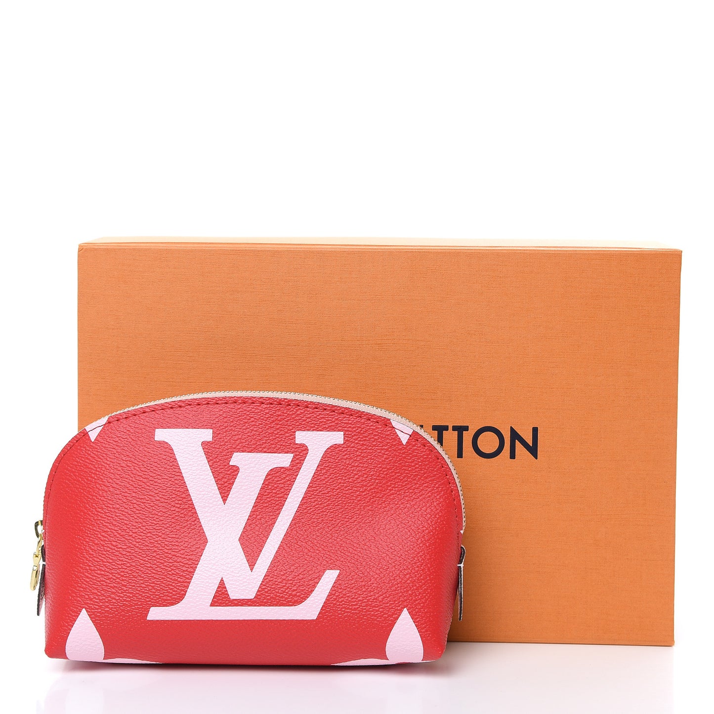 Monogram Giant Cosmetic Pouch Rouge