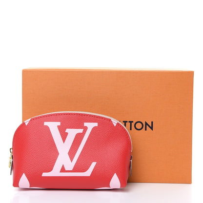 Louis Vuitton Monogram Giant Cosmetic Pouch Rouge 7 of 7