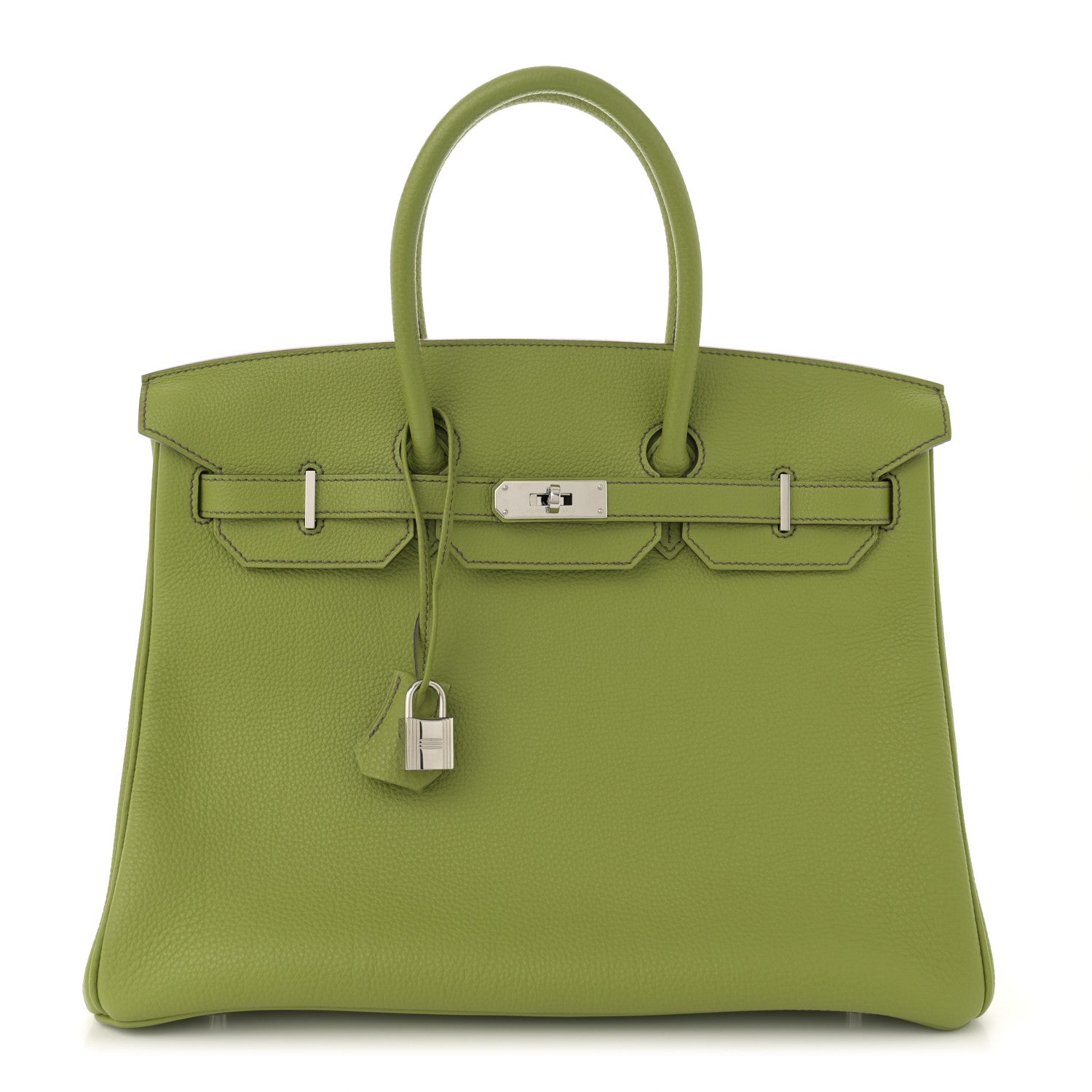 Hermes Togo BIRKIN 35 Vert Anis 1 of 12