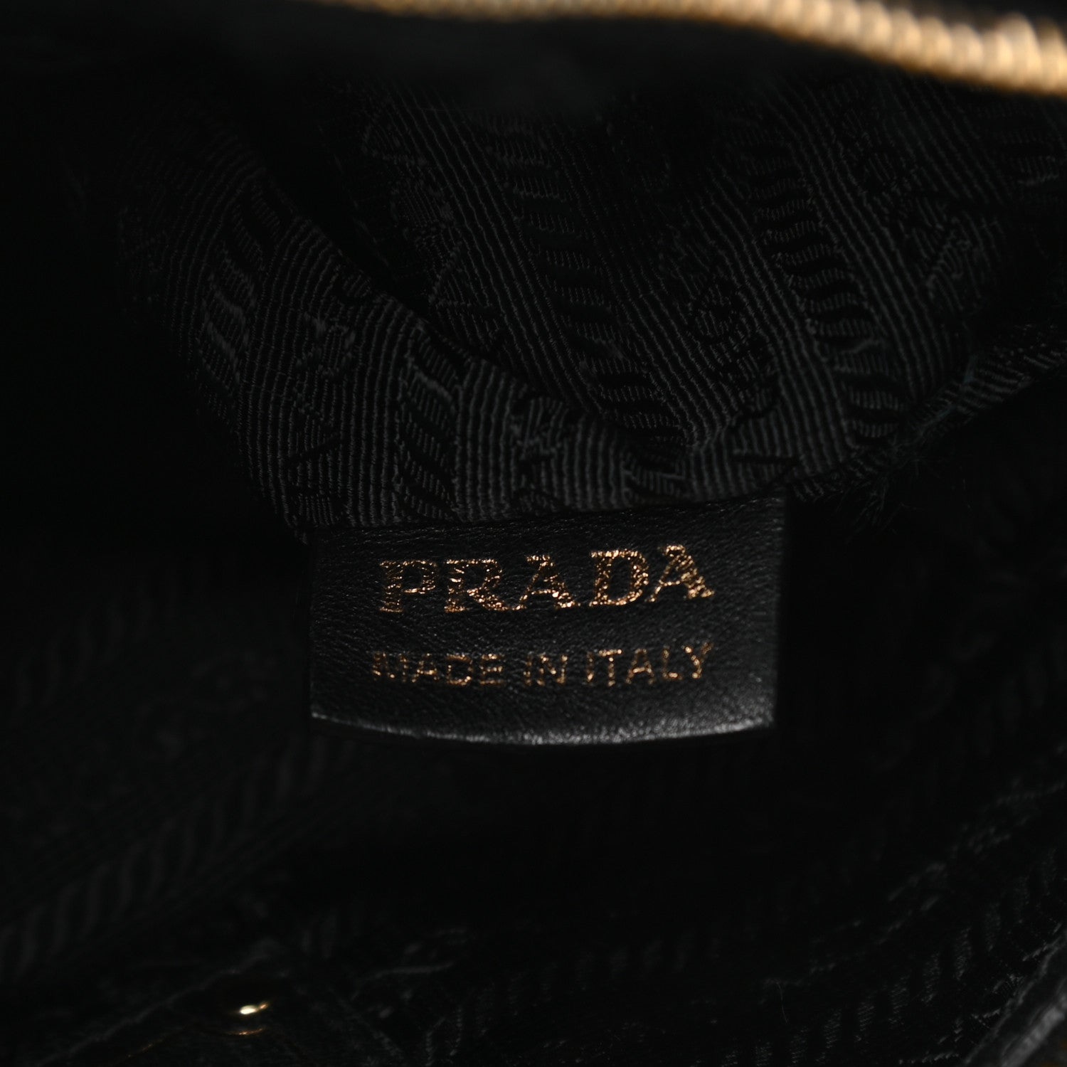 Prada Soft Calf Pleated Hobo Black 5 of 12