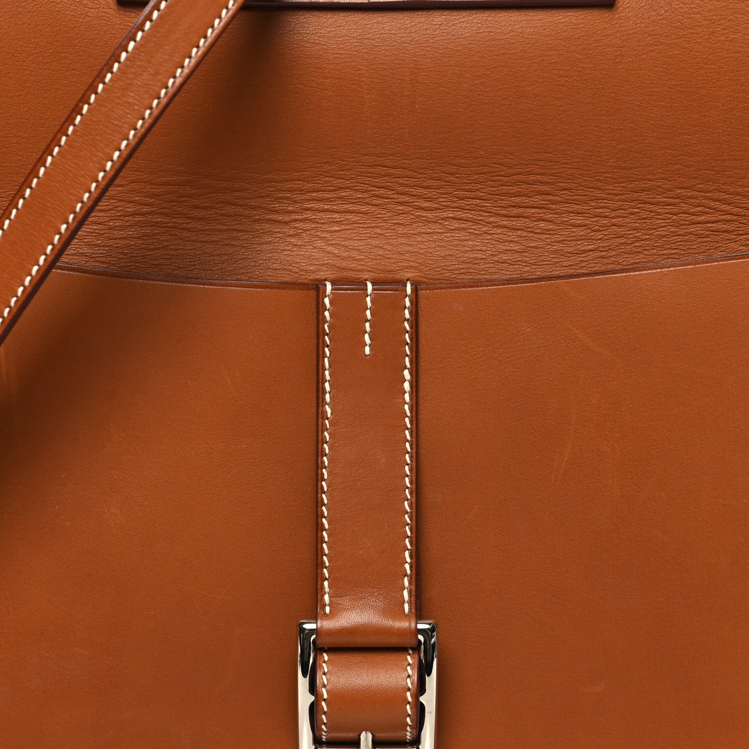 Hermes Barenia Halzan 31 Fauve Potiron 7 of 13