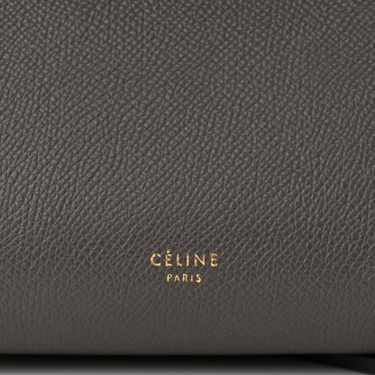 Celine Grained Calfskin Mini Belt Bag Grey 6 of 9