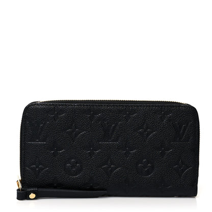Louis Vuitton Empreinte Zippy Wallet Black 1 of 7