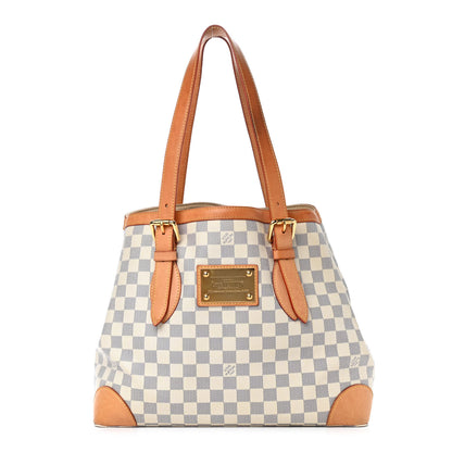 Louis Vuitton Damier Azur Hampstead MM 1 of 15