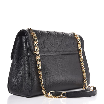 Louis Vuitton Empreinte Saint Germain MM Black 3 of 8