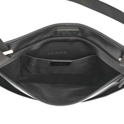 Gucci Pebbled Calfskin Medium Soho Messenger Bag Black 4 of 11