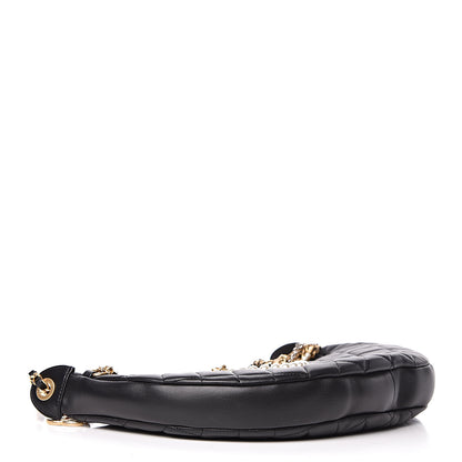 Chanel Lambskin Quilted All About Chains Hobo Black 4 of 11
