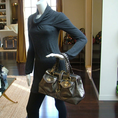 FASHIONPHILE COACHLeatherDaphneBronze9158 2 of 8