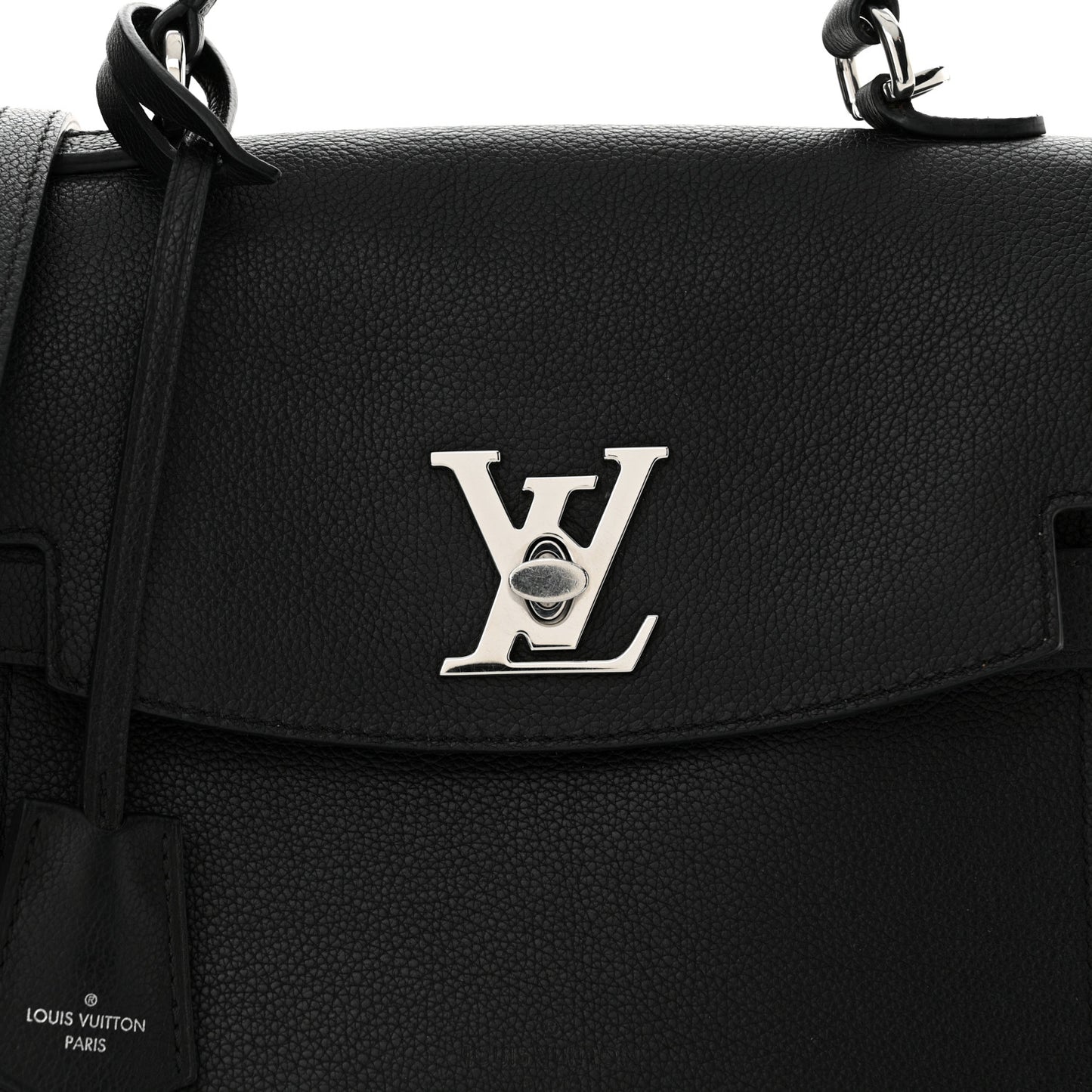 Soft Calfskin Lockme Ever Black
