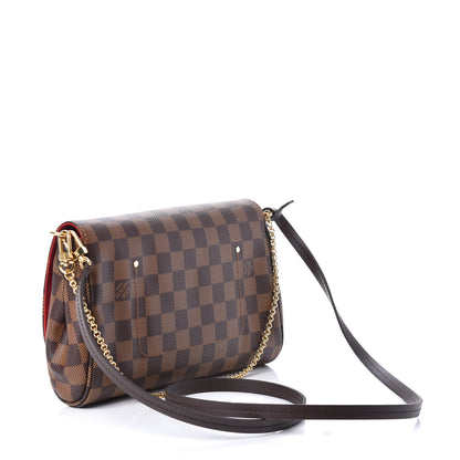 Louis Vuitton Damier Ebene Favorite MM 3 of 9