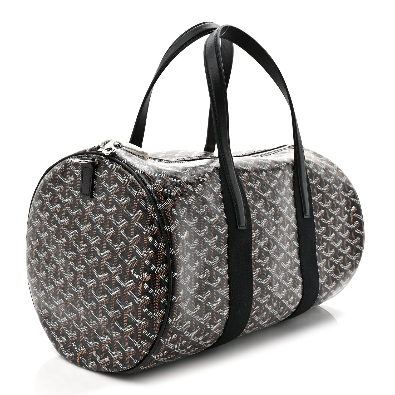 Goyard Goyardine Barrel 40 Sports Bag Black 3 of 10