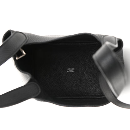 Hermes Taurillon Clemence Picotin Lock 18 PM Black 5 of 8