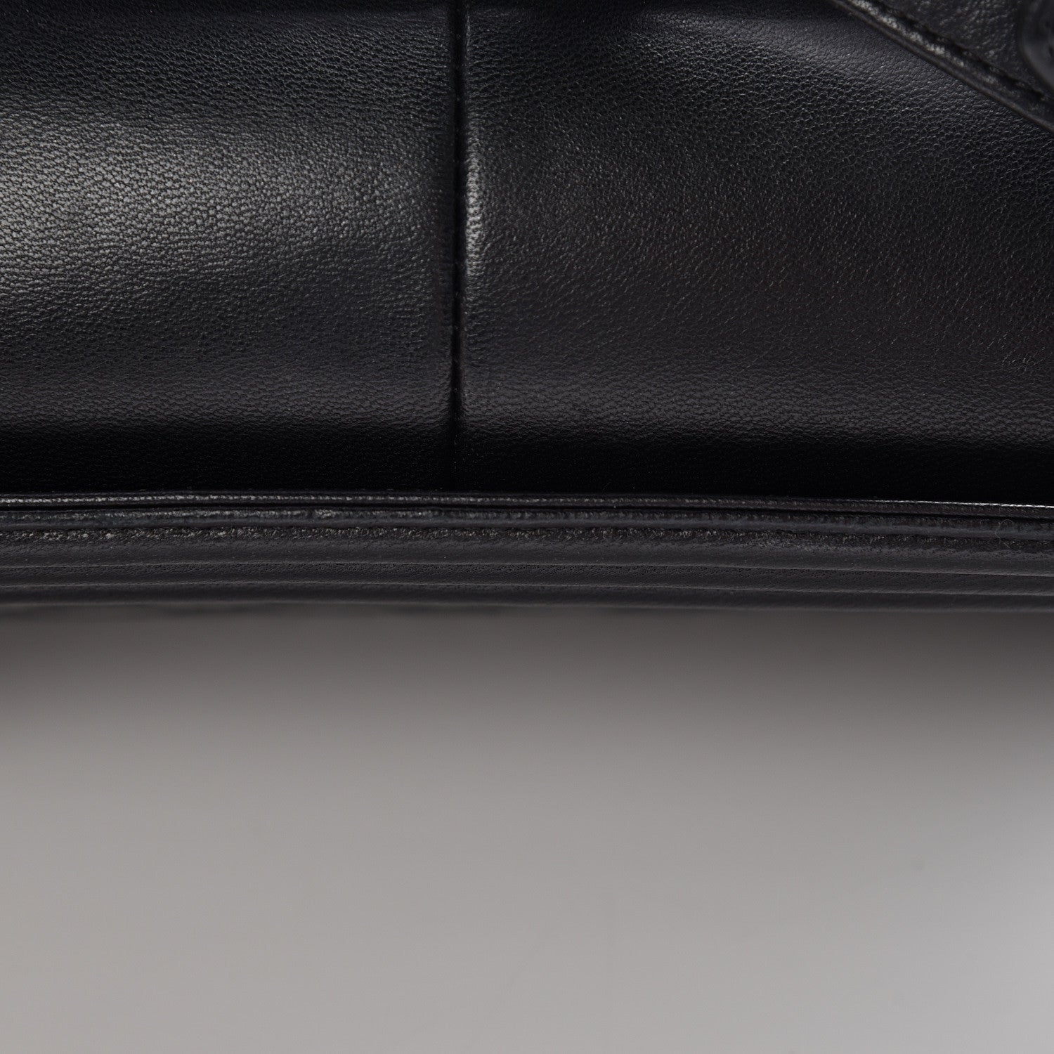 Chanel Lambskin Quilted Medium Boy Flap Black 15 of 17