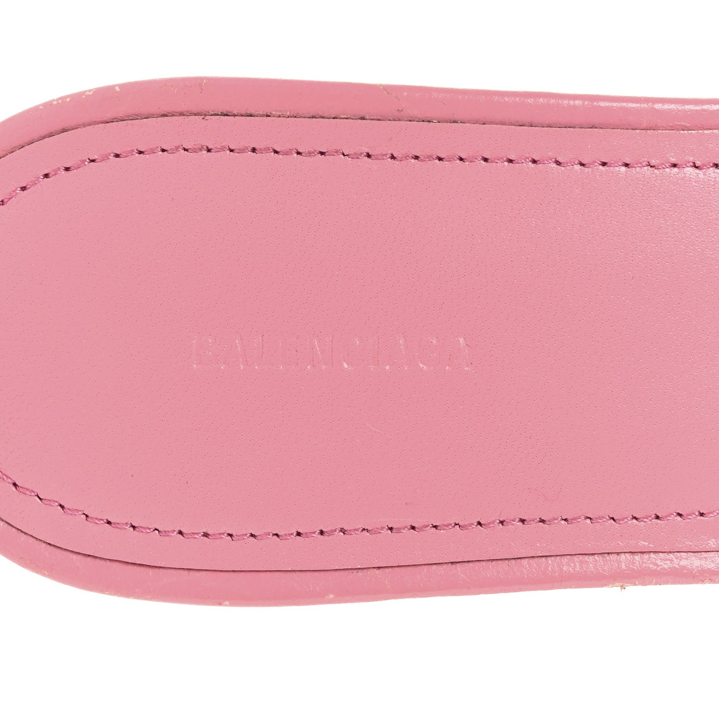 Agneau Arena Cagole 50mm Slide Sandals 40 Sweet Pink