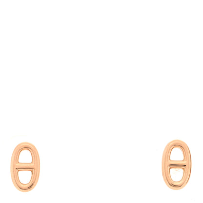 Hermes 18K Rose Gold TPM Farandole Stud Earrings 1 of 5