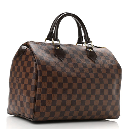 Louis Vuitton Damier Ebene Speedy 30 3 of 10