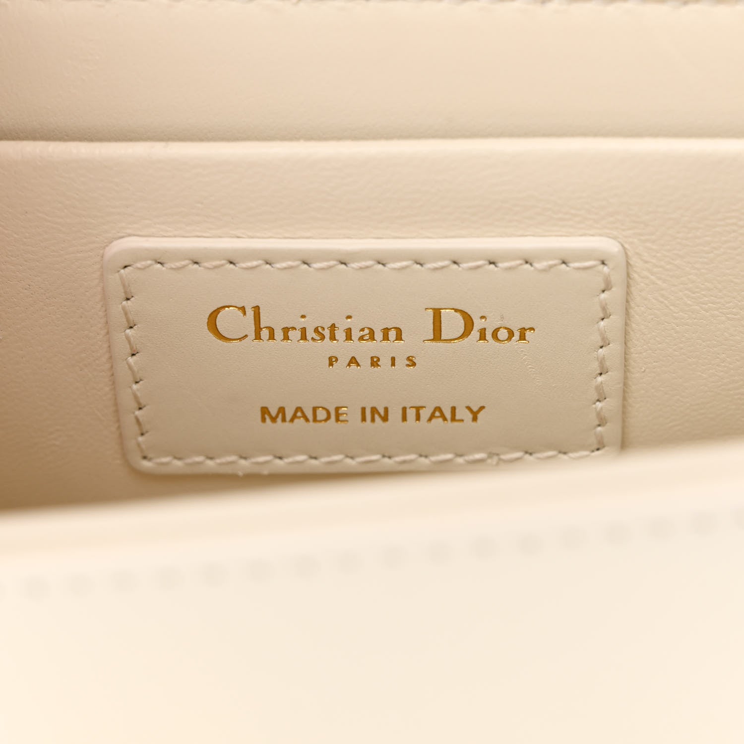 Christian Dior Smooth Calfskin 30 Montaigne Box Bag White 6 of 13