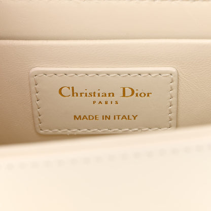 Christian Dior Smooth Calfskin 30 Montaigne Box Bag White 6 of 13