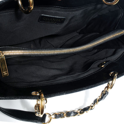 Chanel Caviar Grand Shopping Tote GST Black 5 of 7