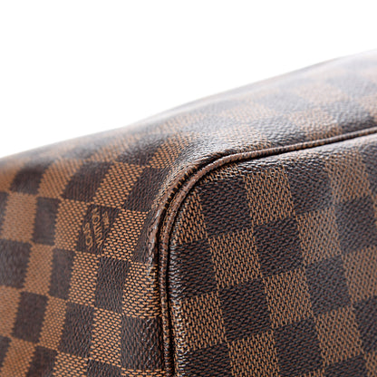 Louis Vuitton Damier Ebene Neo Neverfull MM Rose Ballerine 10 of 22