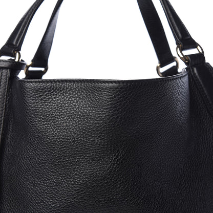 Gucci Pebbled Calfskin Large Soho Shoulder Bag Black 12 of 12