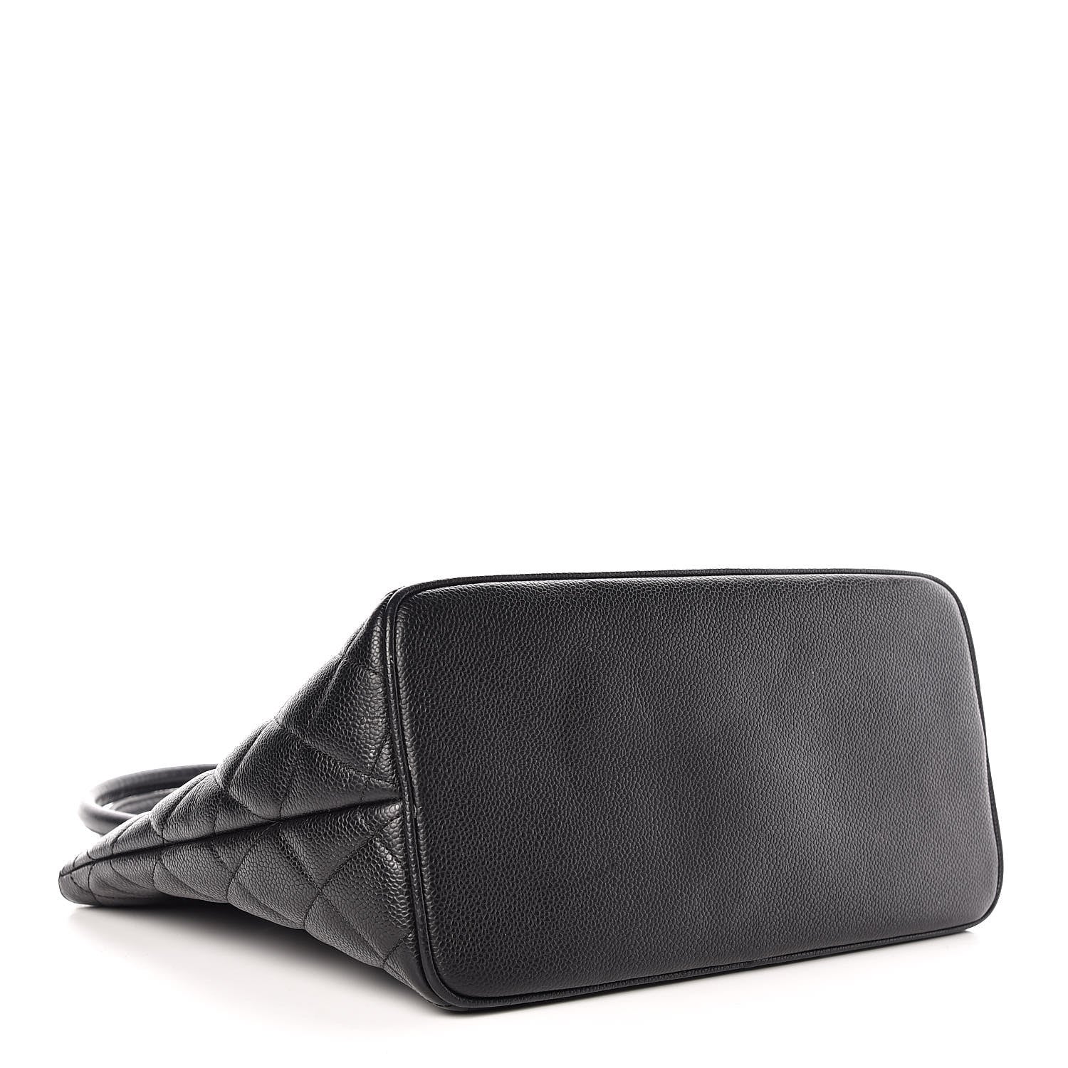 Chanel Caviar Quilted Medallion Tote Black 4 of 9