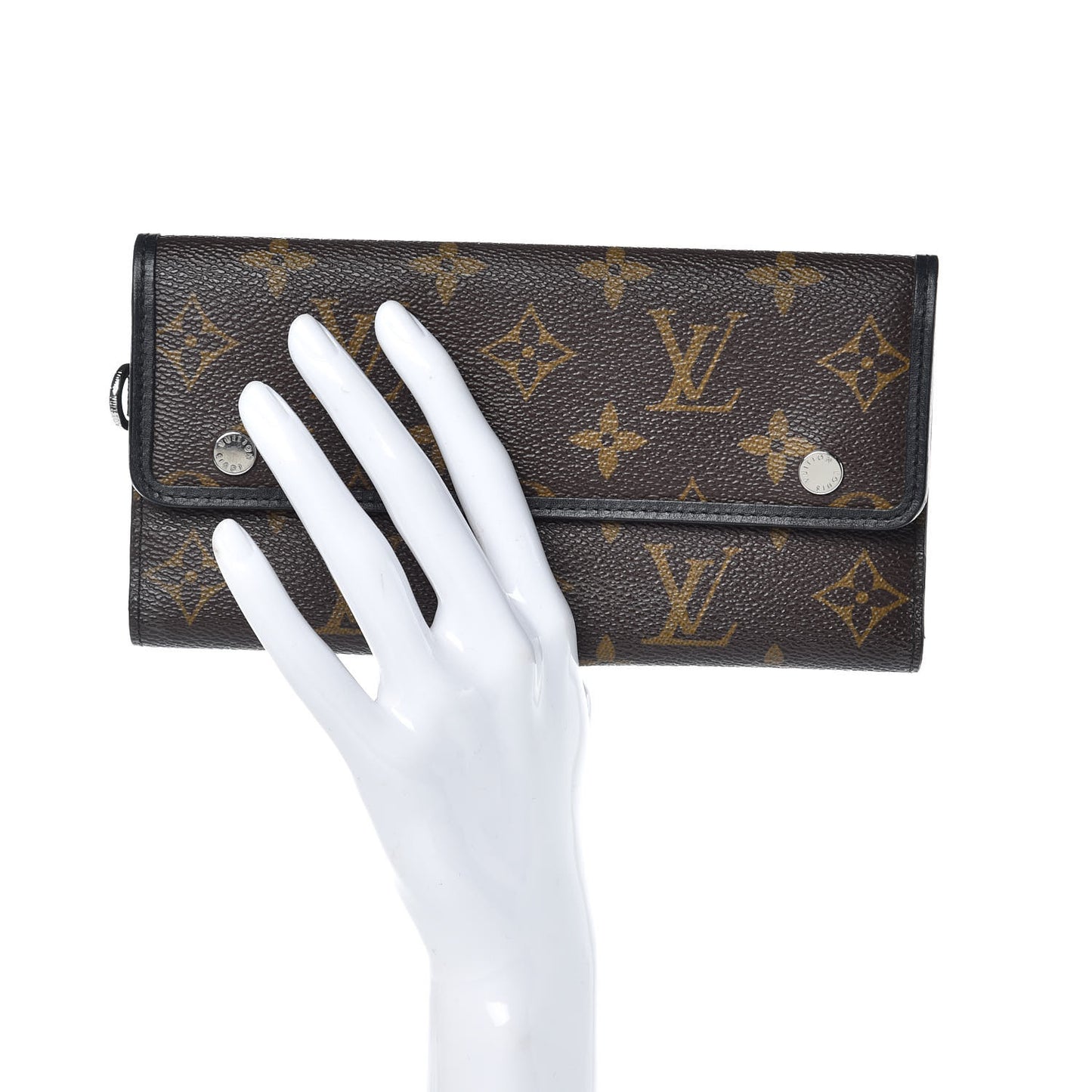 Monogram Macassar Long Wallet