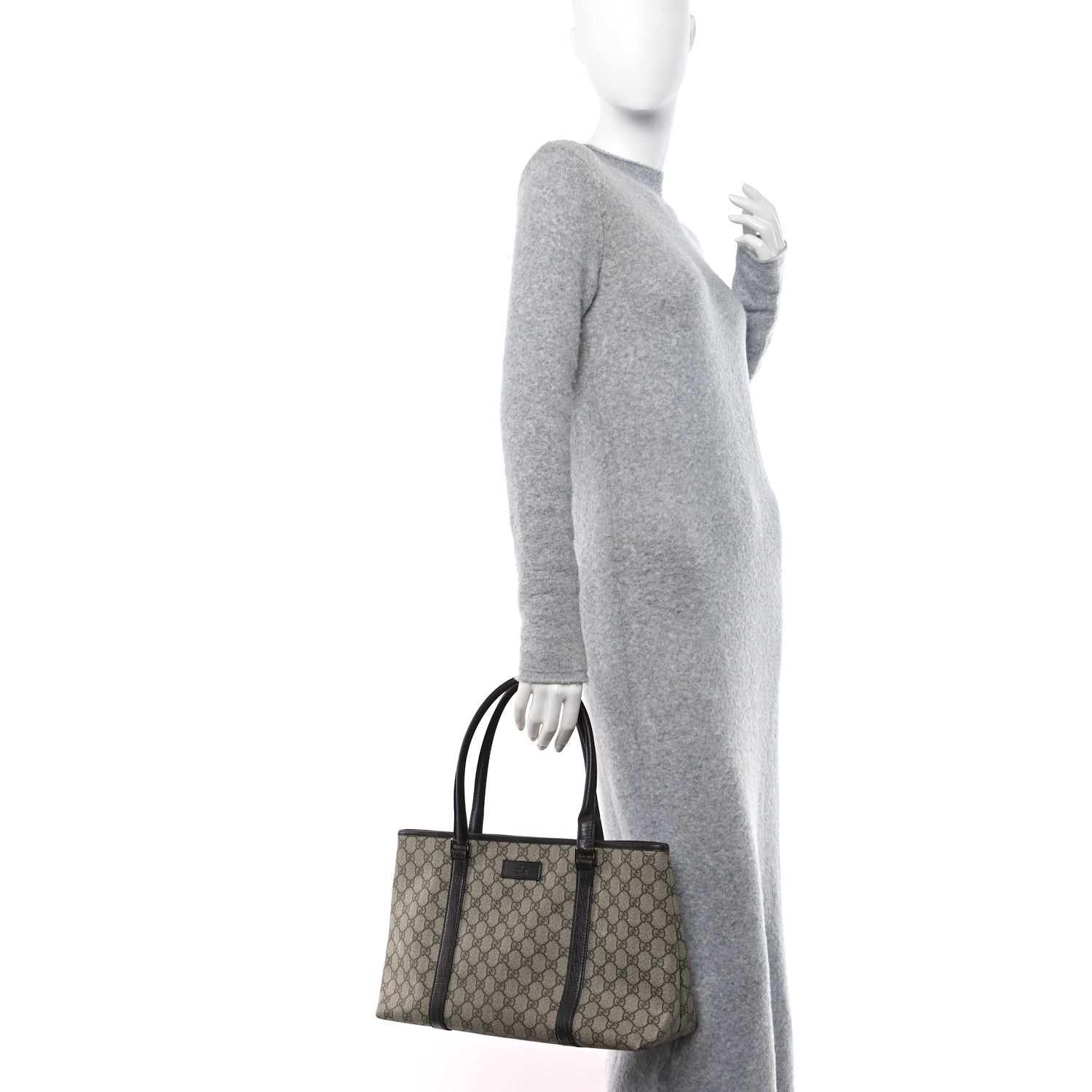 Gucci GG Plus Monogram Medium Joy Tote Dark Brown 2 of 13