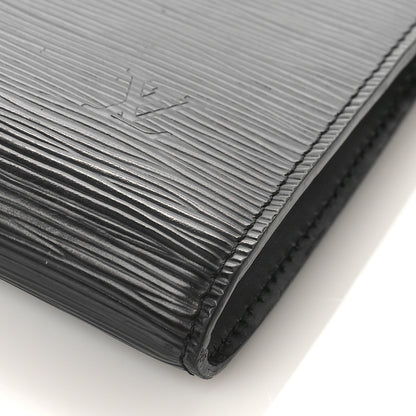 Louis Vuitton Epi Pochette Accessories 24 Black 9 of 12