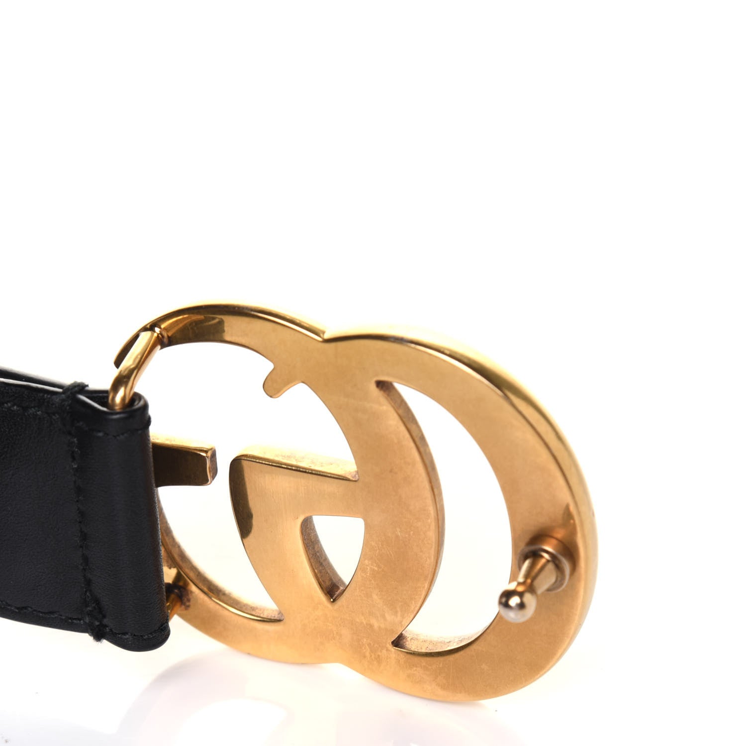 Gucci Calfskin Double G 30mm Belt 100 40 Black 4 of 11