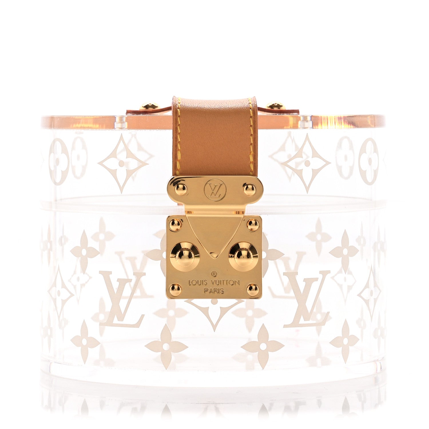 Louis Vuitton Transparent Plexiglass Box Scott 1 of 9