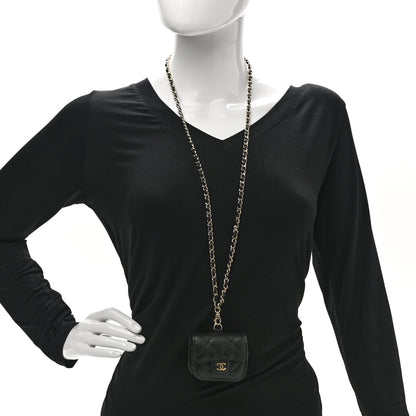 Chanel Caviar Quilted Airpods Pro Case Black 2 of 8