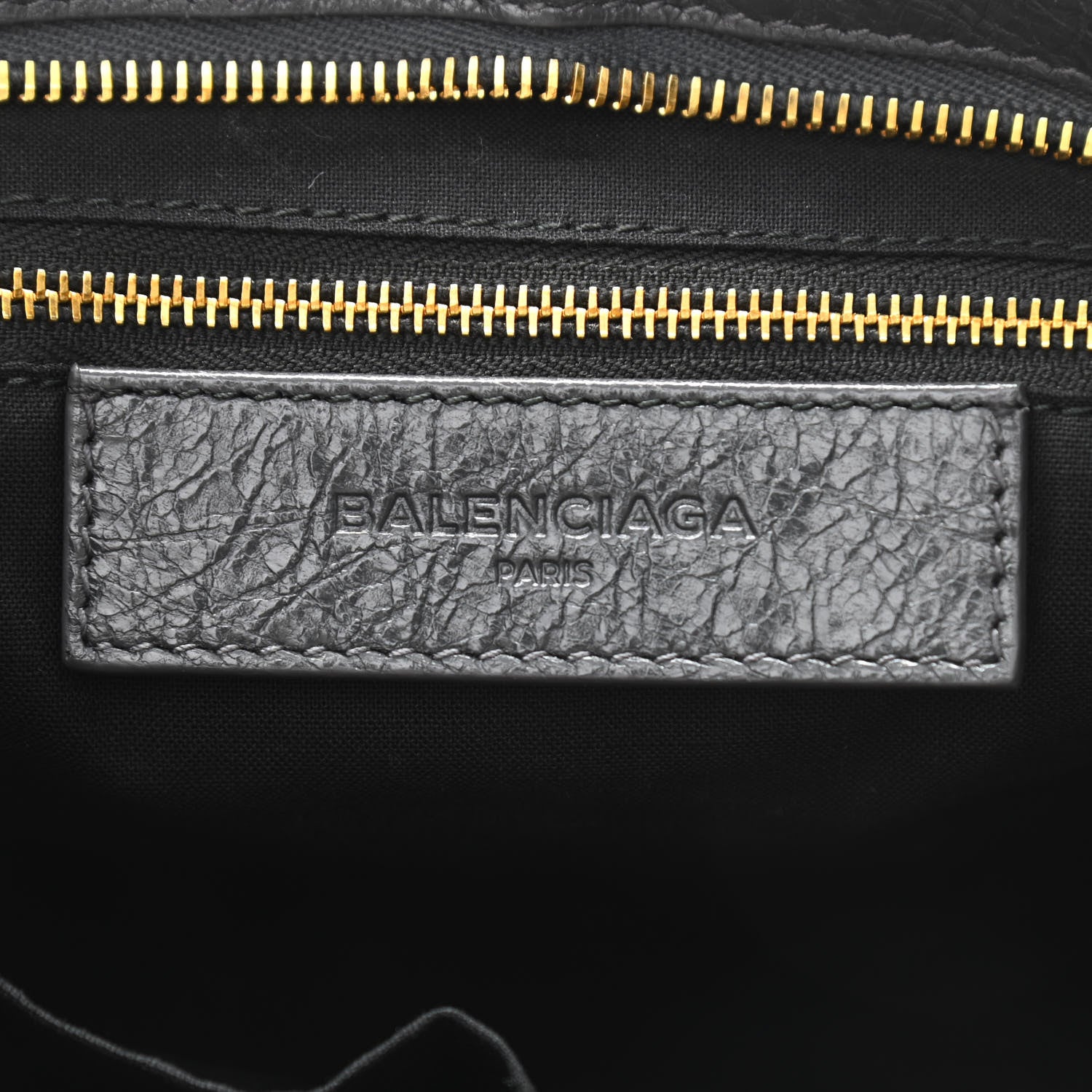 Balenciaga Agneau Classic Gold Hardware S City Gris Fossile 7 of 11