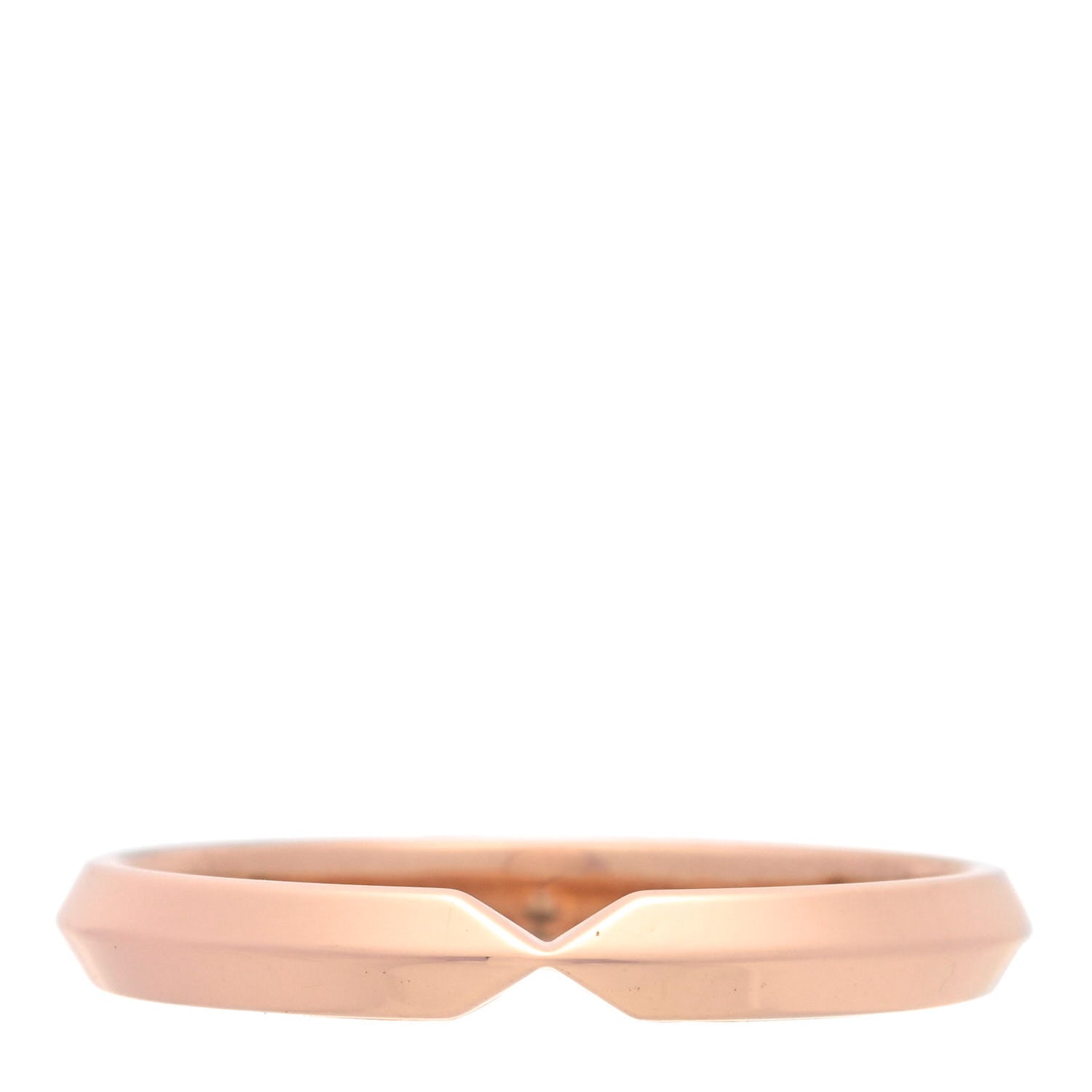 Tiffany 18K Rose Gold Nesting Narrow Band Ring 62 10 1 of 4
