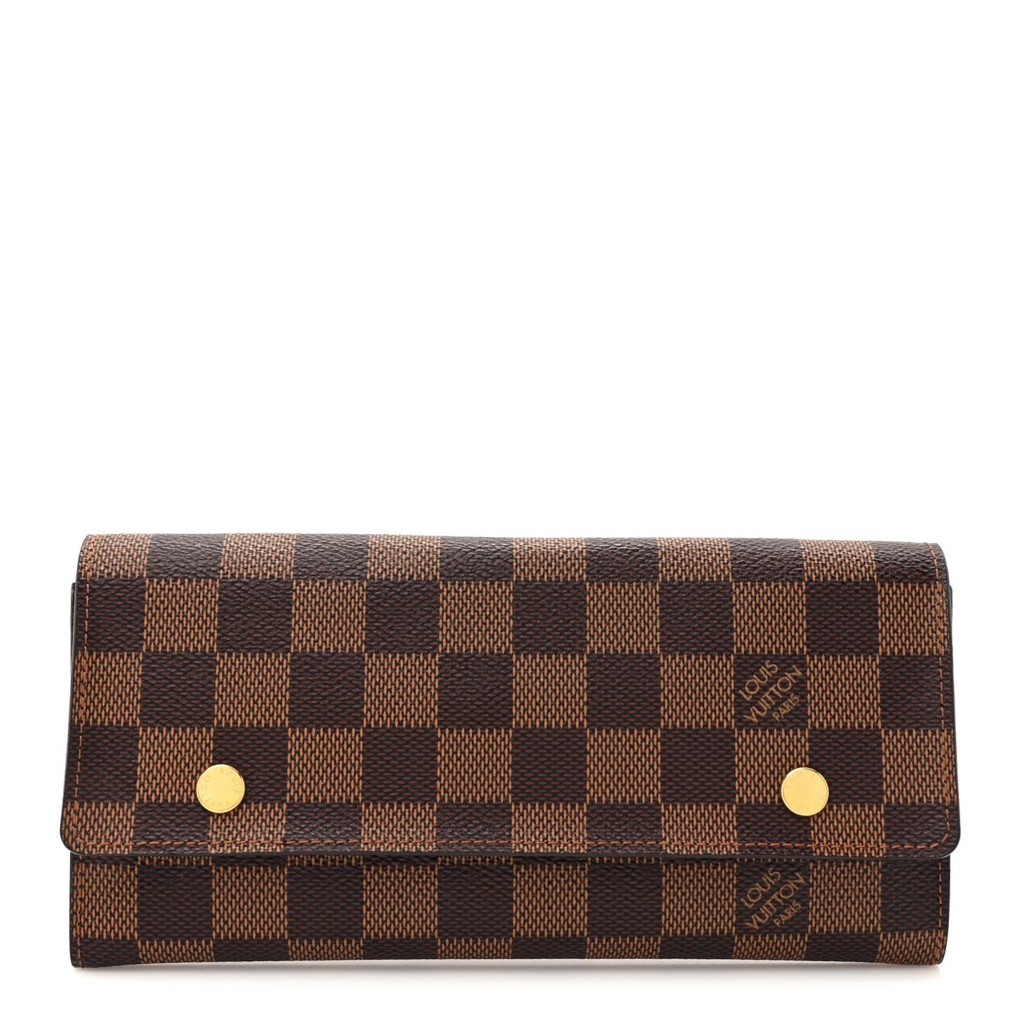 Damier Ebene Portefeuille Long Modulable Wallet