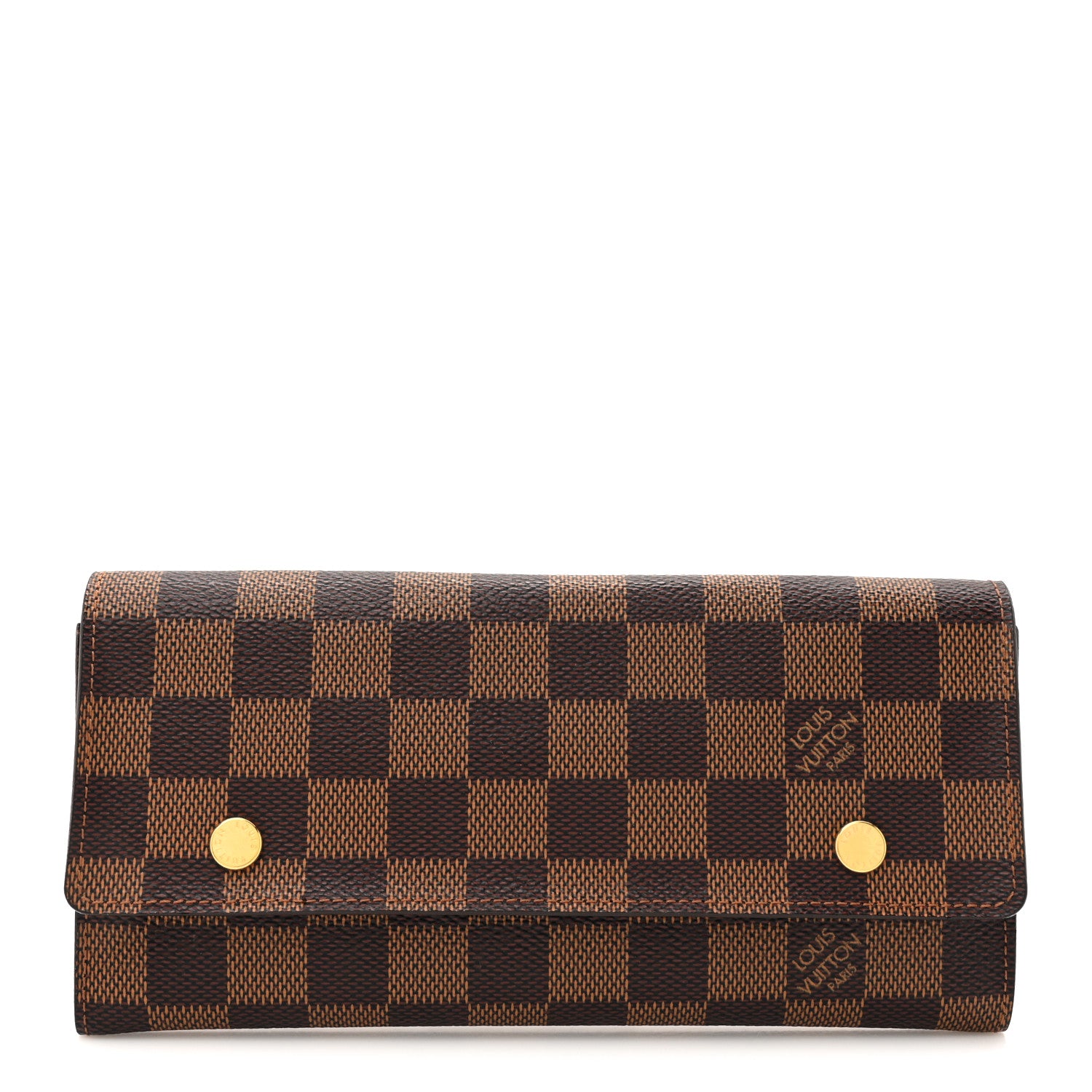 Louis Vuitton Damier Ebene Portefeuille Long Modulable Wallet 1 of 13