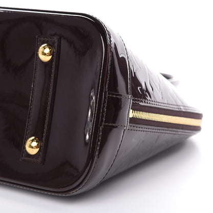 Louis Vuitton Vernis Alma PM Amarante 9 of 9
