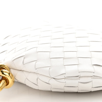 Bottega Veneta Nappa Intrecciato Small Solstice Hobo White 11 of 13