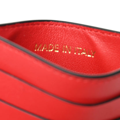 Versace X DISNEY Nappa Cinderella Print Card Holder Red Multicolor 7 of 7