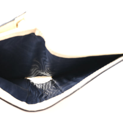 Gucci Textured Calfskin Web Ophidia Card Case Mystic White 6 of 14