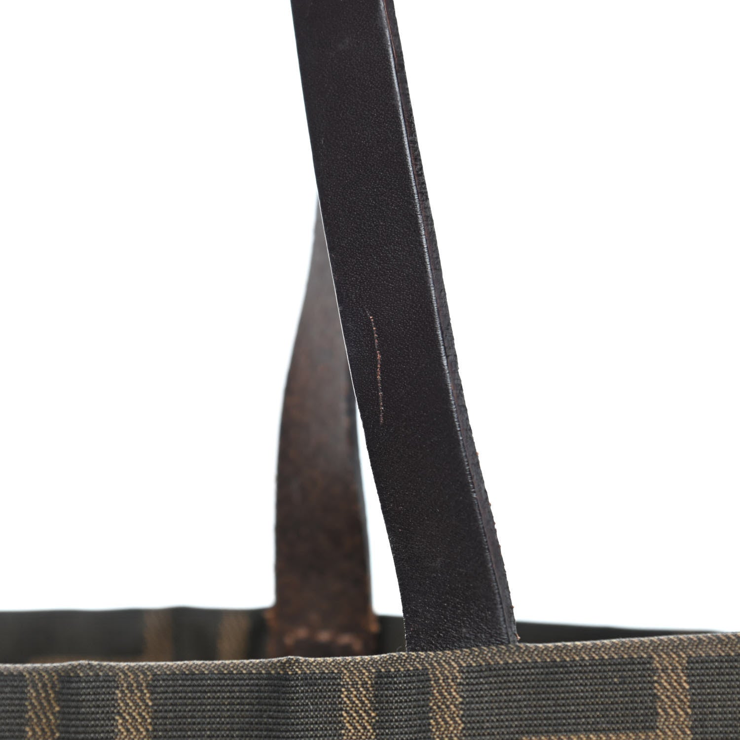 Fendi Zucca Small Tote Tobacco 6 of 6