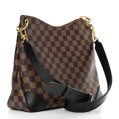 Louis Vuitton Damier Ebene Odeon MM Black 3 of 10