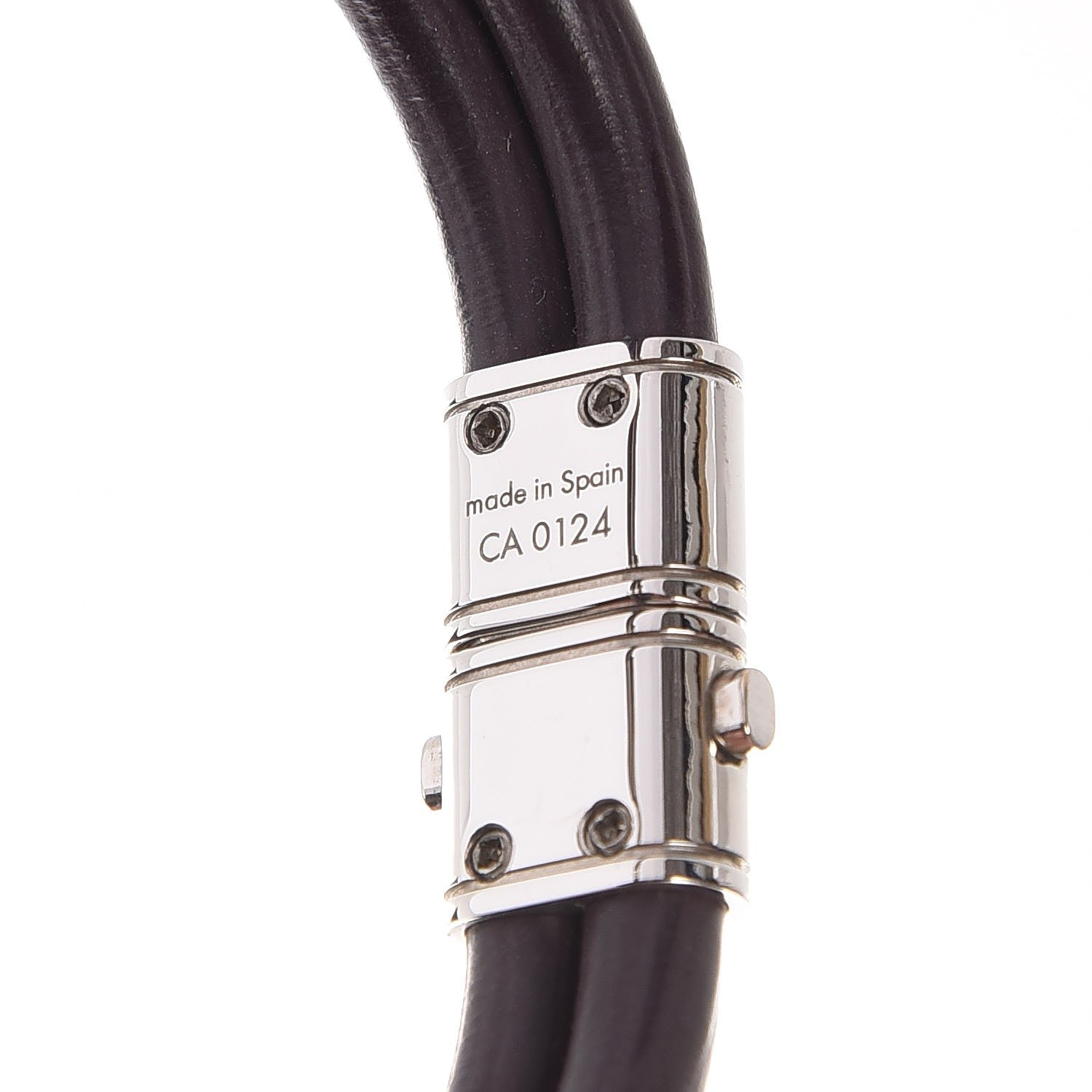 Louis Vuitton Epi Keep It Twice Bracelet 17 Brown 3 of 3