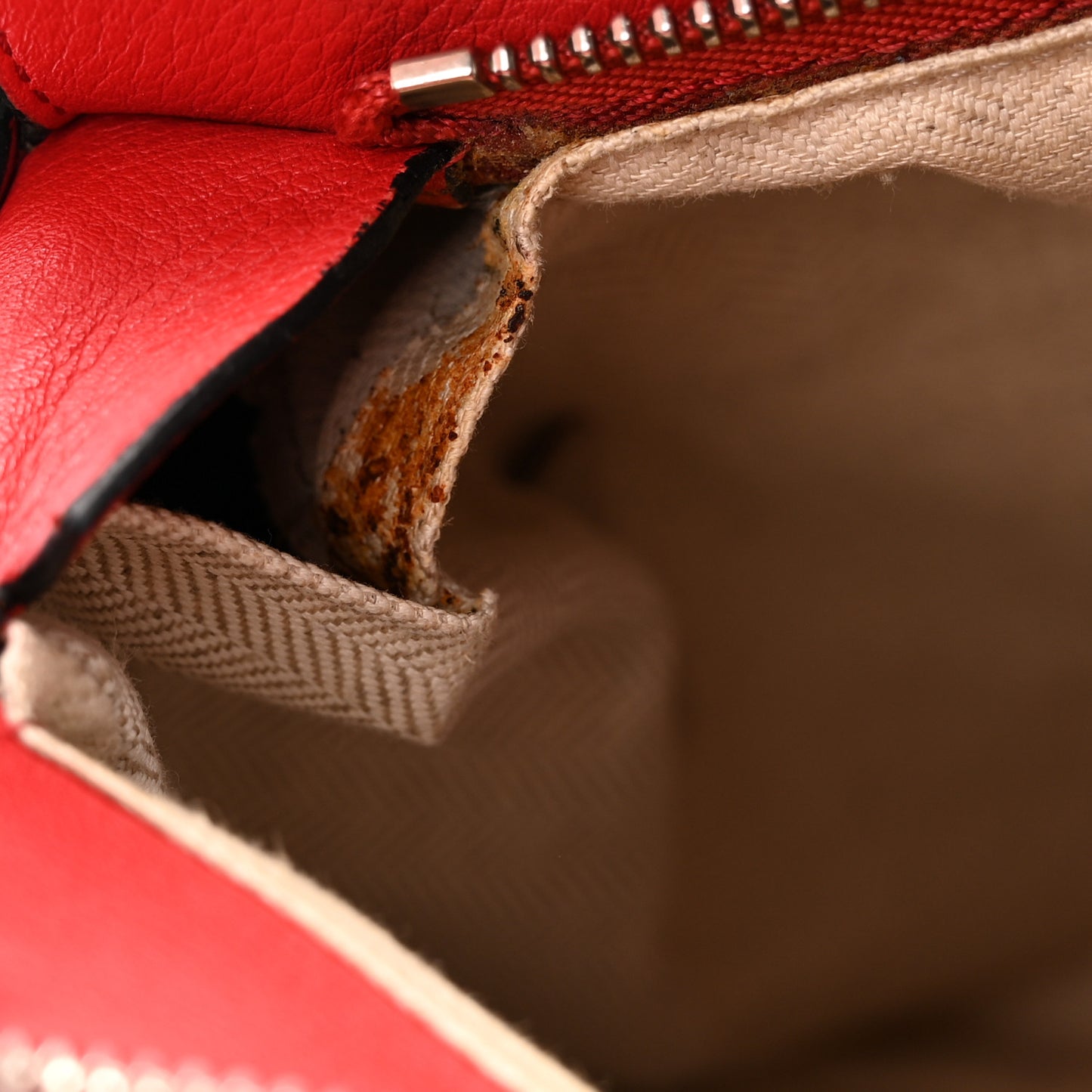 Calfskin Medium Puzzle Bag Scarlet
