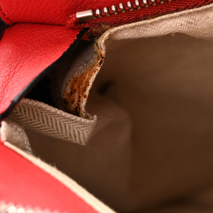 Loewe Calfskin Medium Puzzle Bag Scarlet 10 of 10