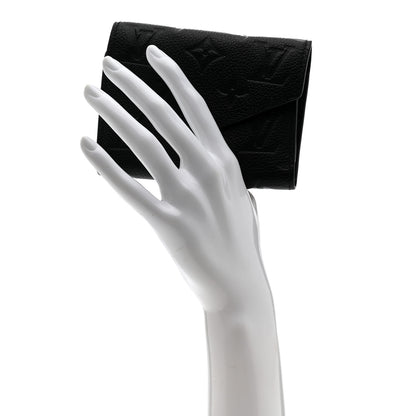 Louis Vuitton Empreinte Victorine Wallet Black 2 of 7
